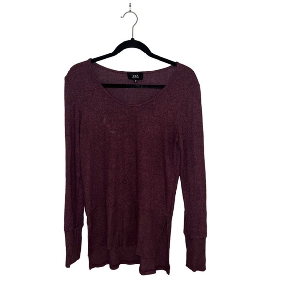 CO^ Tops - #122 🥀 CO^ Long Sleeve Plum Shirt